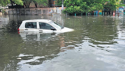 Climate activists pointed out that having built our homes inside lakes and irrigation tanks, we will be forced to watch it ‘fill up’ and not flood during every weather episode (Photo | R Satish  Babu)