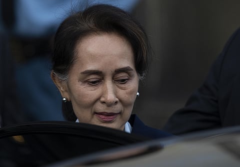 Myanmar's Aung San Suu Kyi (Photo| AP)