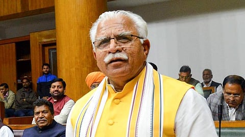 Minister Manohar Lal Khattar 
