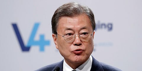 South Korea President Moon Jae-in (Photo | AP)