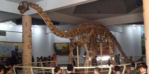 Exhibits at Burla Science Museum, Hyderabad (Photo | YouTube screengrab)