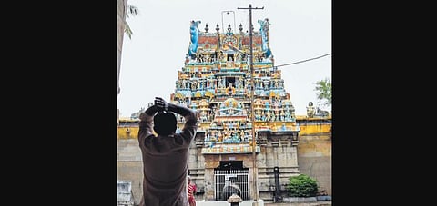An ancient Siva temple in Chola capital