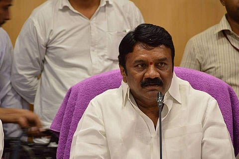 Telangana Animal Husbandry minister Talasani Srinivas Yadav (Photo| talasani.in)