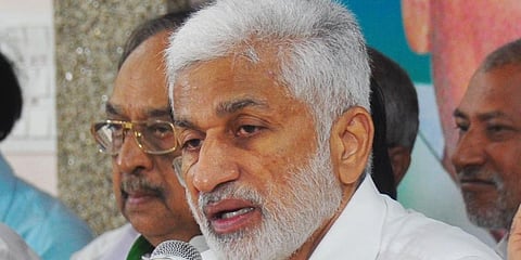 Vijaysai Reddy, YSR Congress leader in Rajya Sabha (Photo | EPS)