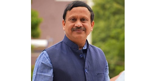 Prof Niranjan Vanalli from the journalism department of Mysuru University has been appointed as the VC of BNU (Photo | Facebook)
