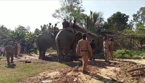 During a similar drive at Darrang a few weeks ago, two persons had died in police firing when violence broke out. (Photo | Special arrangement)