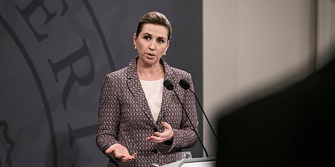 Denmark PM Mette Frederiksen (Photo | AP)