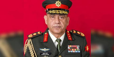 Nepal Army chief General Prabhu Ram (Photo | ANI)