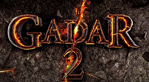 'Gadar 2' poster. (YouTube Screengrab)