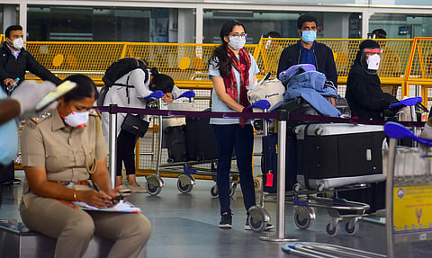 All international passengers will be tested at Karnataka airports from Wednesday (Photo | Pandarinath B, EPS)