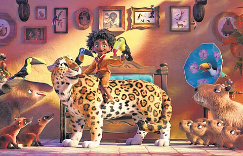 A still from Disney's Encanto.