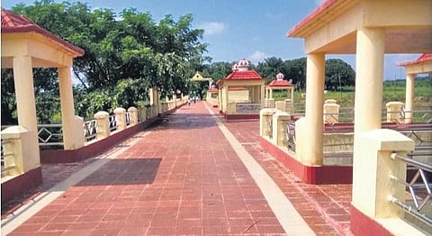 The Vyasa Sarovar Peetha at Vyasanagar in Jajpur. (Photo  | EPS)