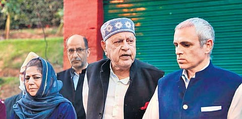 Kashmir-based political parties  denounce delimitation commission's proposal (Photo | File)