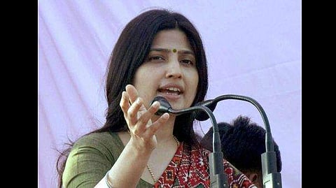 SP chief Akhilesh Yadav's wife Dimple Yadav (File Photo | PTI)