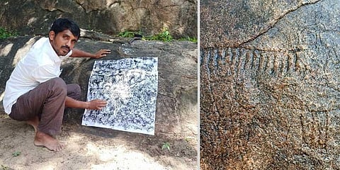 3,000-year-old rock, cave art found in Madurai 