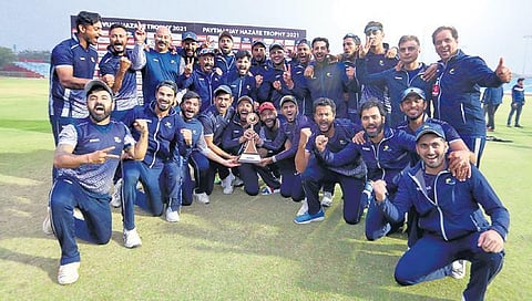 Himachal Pradesh defeated Tamil Nadu in the Vijay Hazare Trophy final to clinch their first-ever domestic title across age groups | SPECIAL ARRANGEMENT