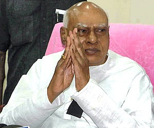 Former Chief Minister of undivided Andhra Pradesh K Rosaiah (File Photo)