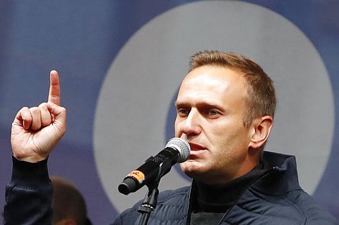 Russian opposition leader Alexei Navalny 