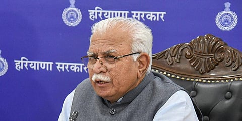 Haryana CM Manohar Lal Khattar (Photo | PTI)