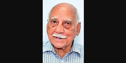War veteran Major General (retired) Basant Kumar Mahapatra