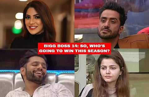 The curtains are about to go down on what must be one of the most boring seasons of Bigg Boss 14, but then even the lamest game must have a winner. After over 100 days of being confined within four walls, surviving gruelling tasks and living out made-for-