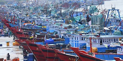 As per the deal, EMCC will build 400 trawlers in Kerala with the help of KSINC. (EPS | Rajesh Shetty Ballalbagh)
