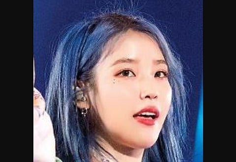Actor-singer IU