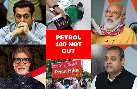 For the first time ever, the price of petrol crossed the Rs 100 per litre mark in India on Wednesday after fuel rates were hiked. Twitteratti who were not pleased with the hike in price took to the microblogging site and shared decade 'Old Tweets' put out