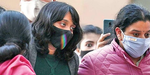 Climate activist Disha Ravi was recently arrested in toolkit case. (Photo | EPS)