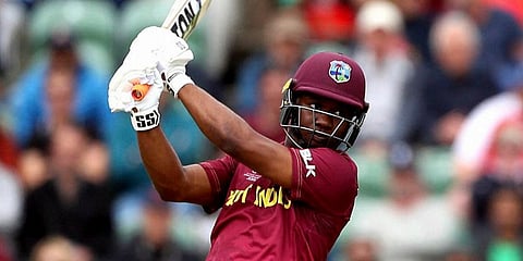 Evin Lewis (91 runs in 44 balls) and captain Shai Hope (51 in 27) propelled West Indies to its second-highest T20I total. 