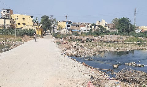 Most of low-lying areas including Ravindra Nagar bore the brunt of floods in November last when Buggavanka was in spate. | Express