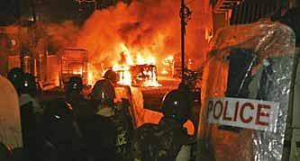 Widespread riots on the night of August 11, 2020 in DJ Halli. (File photo)