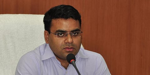 Andhra government on Wednesday posted  Vivek Yadav as the Guntur District Collector. (File Photo | EPS)