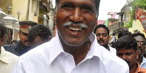 All India NR Congress founder and former Puducherry CM N Rangasamy. (Photo | EPS)