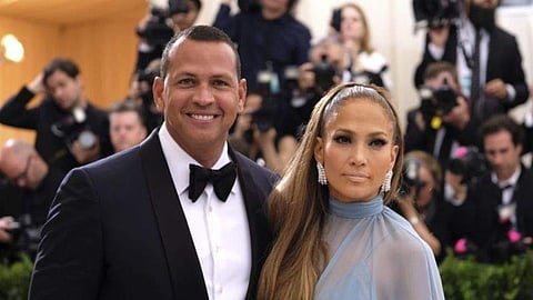 Star couple Jennifer Lopez and Alex Rodriguez (File photo| AP)