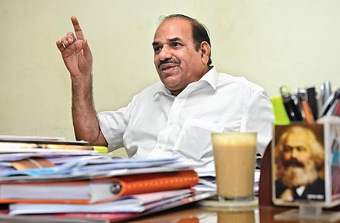 Kodiyeri Balakrishnan,  ex-CPM state sec