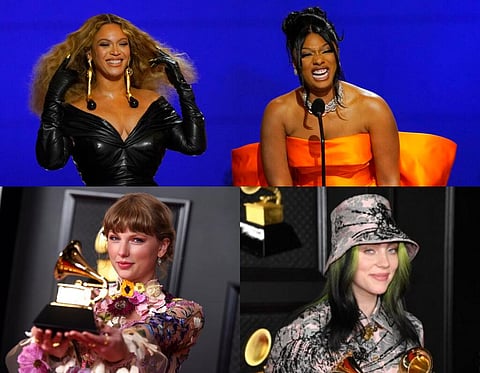 Who runs the Grammys? Women. The 63rd Annual Grammys was a record-making night with four women perfommers winning the top four prizes and creating history in their own rights as well. Check out some of the important wins of the night (Photo | AP)