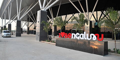 Sir M Visveswaraya terminal is a new station being constructed with amenities like an airport in Old Byappanahalli. (Photo| Meghana Sastry, EPS)