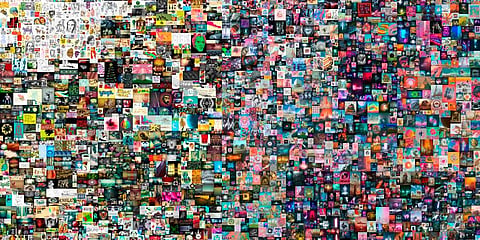 Digital art work 'Everydays: The First 5000 Days' (Photo | AP)