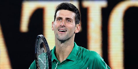 Serbia's Novak Djokovic. (Photo | AP)