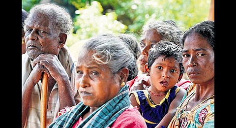 Adivasis pick up areas that need urgent attention