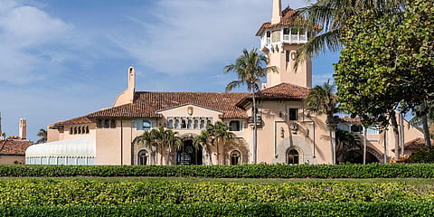 Former US President Donald Trump's Mar-a-Lago club at Palm Beach, Florida. (File photo| AP)
