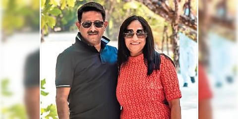 Jeetender (L) and Rupali Sharma