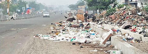 The poor condition of the road that is laid till Selaiyur  | Express