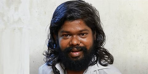 Kollywood actor Theepetti Ganesan (Photo | Seenu Ramaswamy Twitter)
