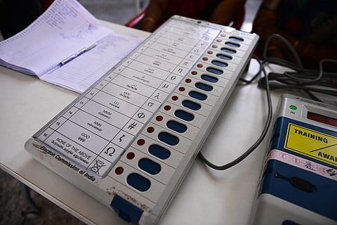 Image of EVMs used for representational purpose.