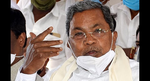 Congress leader Siddaramaiah (File Photo | Udayshankar S, EPS)