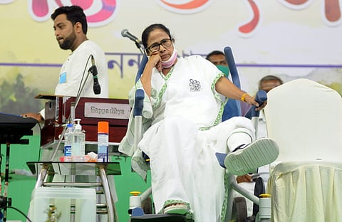 Mamata Banerjee urged the people to be alert against 'any bid to incite communal riots' in Nandigram ahead of the polling on April 1. (File Photo)