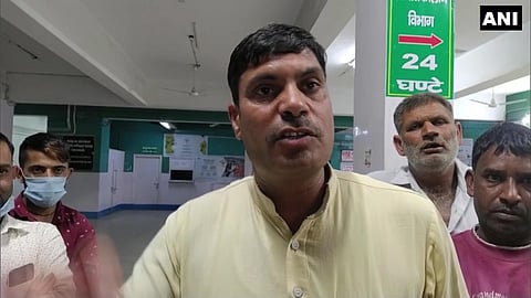 Siwaha village Sarpanch Ved Pal said that the violence erupted during a function where MLA Dhanda had been invited to  join a religious 'bhandara'. (Photo | ANI)