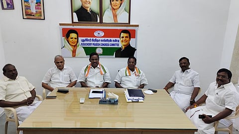 Separate talks with other constituents of the Secular Democratic Alliance (SDA) would be held, added Narayanasamy (Photo | Special arrangement)